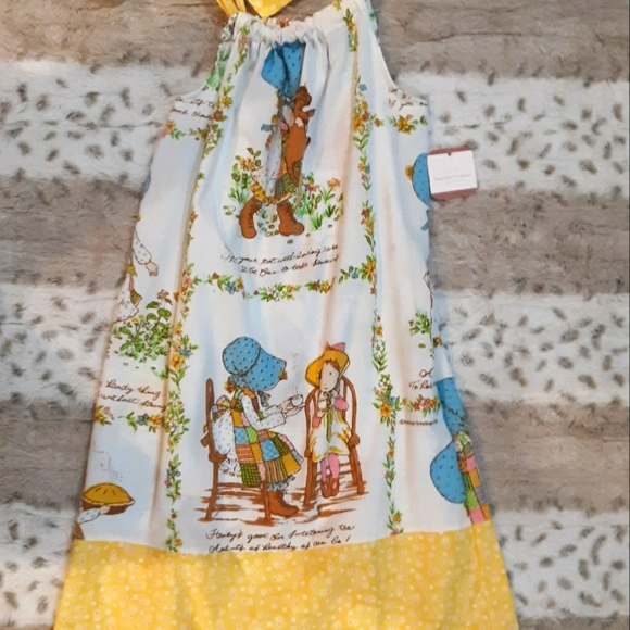 Nanna Net Creations Other - Girl's Easter Handmade Dress by NannaNet Creations ! BRAND NEW WITH TAGS!! 6t